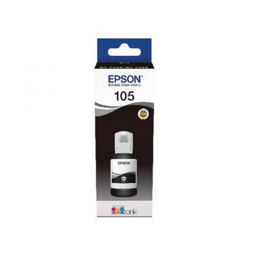 EPSON originální náplň 105 EcoTank Pigment černá - AGEMcz