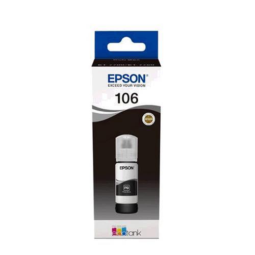 EPSON originální náplň 106 EcoTank Photo černá - AGEMcz