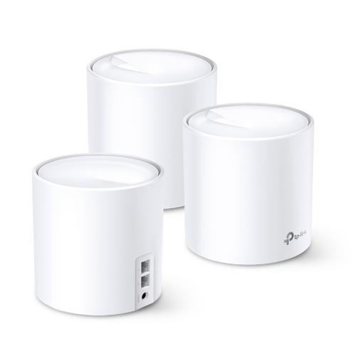 TP-LINK Deco X60 3pack AX5400/AX5400 Wi-Fi mesh systém pro celou domácnost WiFi 6