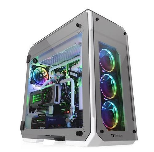 THERMALTAKE case View 71 TG SNOW Edition bílý s oknem, E-ATX, 4x TG, 2x fan 140mm - AGEMcz