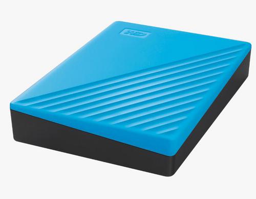 WDC WDBPKJ0040BBL My Passport externí hdd 4TB USB3.2 Gen1 2.5in modrý blue (model 2020) - AGEMcz