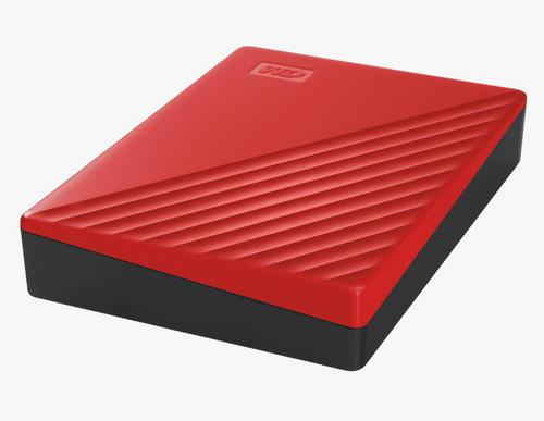 WDC WDBPKJ0040BRD My Passport externí hdd 4TB USB3.2 Gen1 2.5in červený red (model 2020)