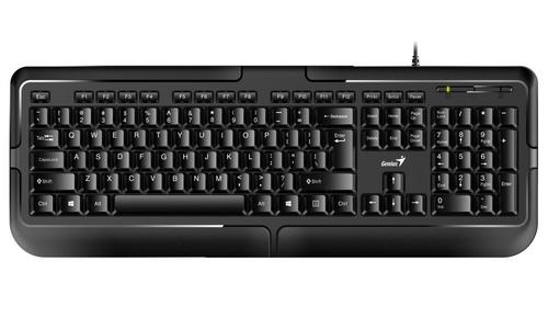 GENIUS klávesnice KB-118, PS2, CZ+SK black (černá) - AGEMcz