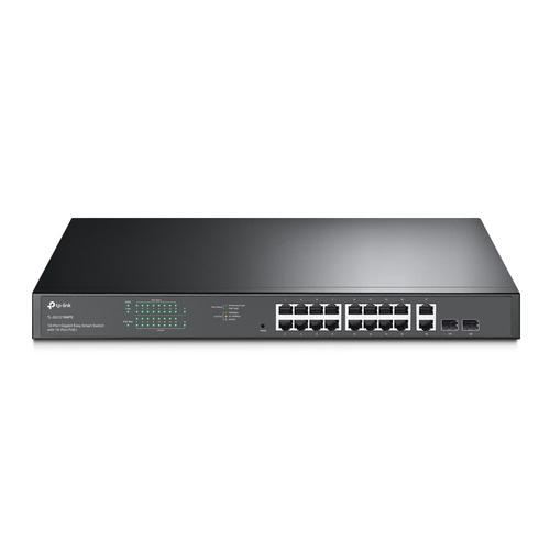 TP-LINK TL-SG1218MPE 18-Port Gigabit Easy Smart Switch with 16-Port PoE+ - AGEMcz