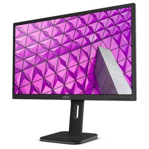 AOC LCD 27" AOC 27P2Q , IPS 1920x1080@75Hz, 4ms, 50mil:1, VGA, DVI, HDMI, DP, 4xUSB, pivot, repr - AGEMcz