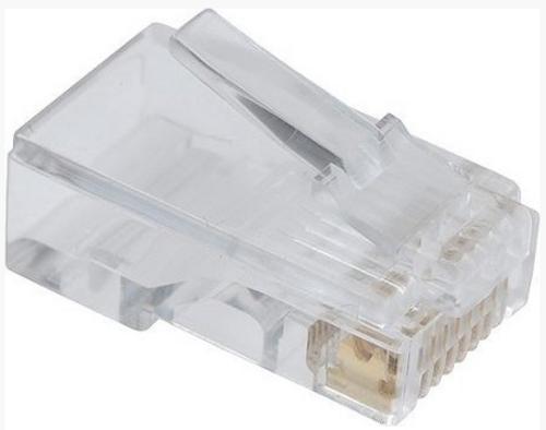 KONEKTOR RJ45 na plochý kabel (100pack) - Doprodej AGEMcz