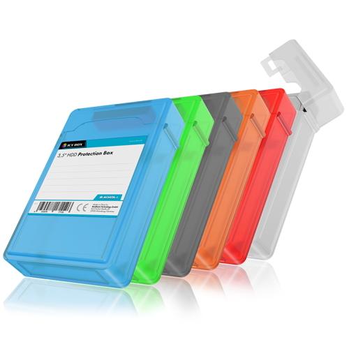 RAIDSONIC ICY BOX IB-AC602b-6 sada (6 ks) ochranných plastový boxů pro 3.5" HDD - AGEMcz