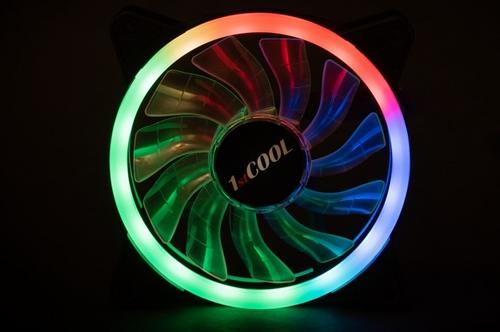 1stCOOL ventilátor AURA EVO ARGB Double RING 120mm - AGEMcz