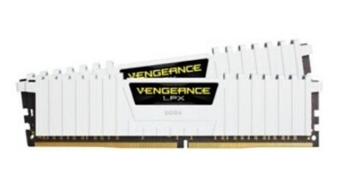 CORSAIR 16GB=2x8GB DDR4 3200MHz VENGEANCE LPX WHITE CL16