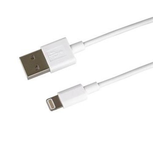KABEL Lightning iPhone nabíjecí a synchronizační MFI kabel, 8pin-USB A, 0,5m - Slevy AGEMcz