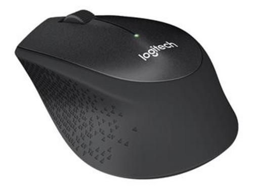 LOGITECH myš Wireless M330 Silent Plus, optická, bezdrátová, 3 tlačítka, černá, 1000dpi