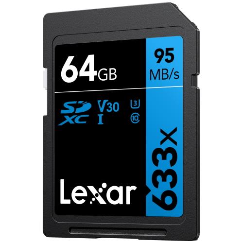 LEXAR card SDXC 64GB High-Performance 633x UHS-I - AGEMcz