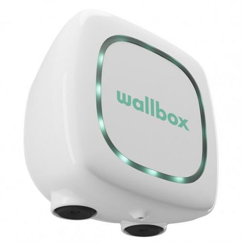 WALLBOX Pulsar Plus autonabíječka 22kW Type 2, bílá, 5m kabel - AGEMcz