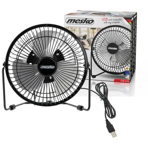 MESKO MS 7322, Stolný ventilátor, USB, 15cm - AGEMcz
