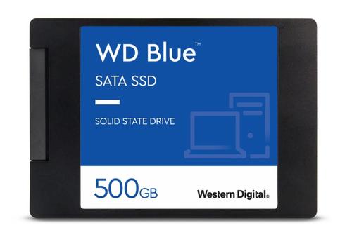 WDC BLUE SA510 SATA SSD WDS500G3B0A 500GB 2.5" 7mm 3D NAND - AGEMcz