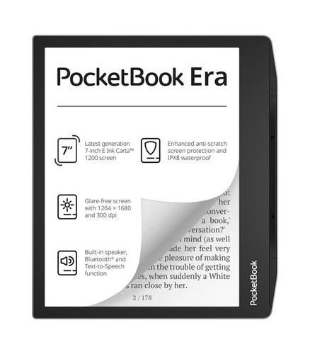 POCKETBOOK 700 ERA InkPad Silver, stříbrný, 16GB, dotykový displej s integrovaným SMARTlight