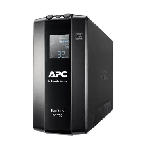 APC ups Power-Saving Back-UPS Pro BR 900VA, 540W/900VA, 230V, USB, 900VA, 6 Outlets, AVR, LCD Interface - AGEMcz