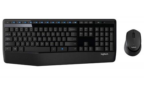 LOGITECH bezdrátový set Wireless Desktop MK345, klávesnice + myš, CZ , USB, černá - AGEMcz