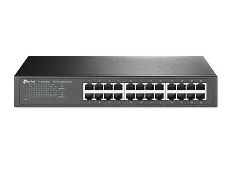 TP-LINK TL-SG1024D GBit switch 24port , 24x 10/100/1000 Mbs, 24port  desktop, snížená spotřeba ECO