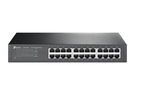 TP-LINK TL-SG1024D GBit switch 24port , 24x 10/100/1000 Mbs, 24port  desktop, snížená spotřeba ECO - AGEMcz