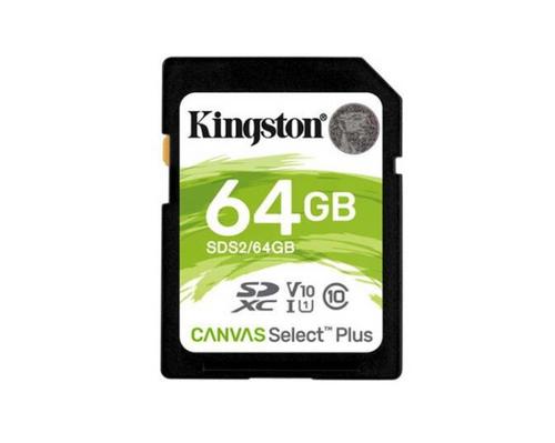 KINGSTON SD card SDHC 64GB Class10 UHS-I = 100MB/s (pro SDHC a SDXC zařízení) - AGEMcz