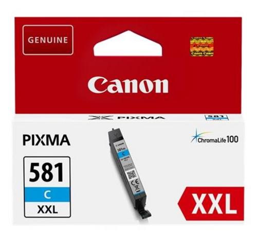 CANON CLI-581XXL C originální náplň azurová - AGEMcz