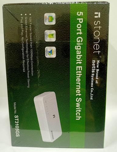 STONET ST3105GS GBit switch, 5x 10/100/1000Mbps 5port mini size