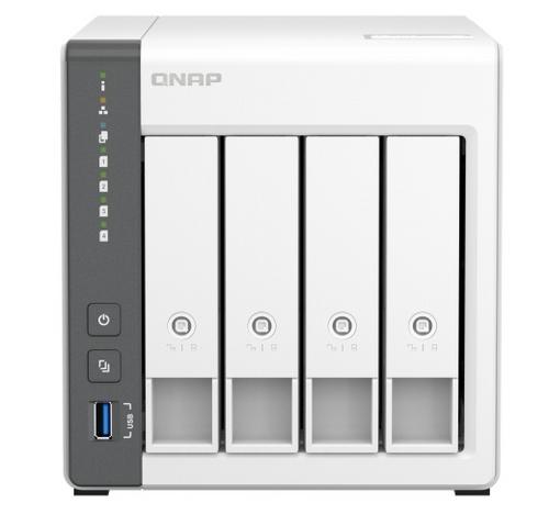 QNAP TS-433-4G TurboNAS server s RAID, fix 4GB DDR3, pro 4x3,5/2.5