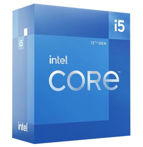 INTEL cpu CORE i5-12400 socket1700 Alder Lake BOX 65W/117W 12.generace (od 2.5GHz do 4.4GHz, 6x jádro, 12x vlákno, 18MB cache, pro DDR4 do 3200, pro DDR5 do 4800), graficka karta - AGEMcz