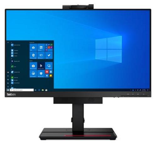 LENOVO LCD 24in monitor, TIO4-24 Camera Touch 23,8” WLED 16:9, 1920x1080, 1000:1, 4-14 ms, 250nits, DP, 2xUSB, Adjustable Stand, 2x2W, čern - AGEMcz