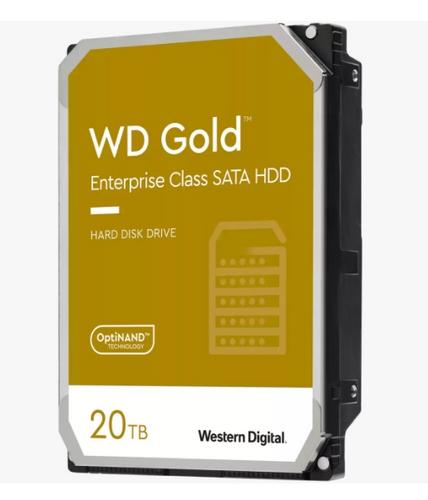 WDC WD201KRYZ hdd GOLD 20TB CMR SATA3-6Gbps 7200rpm 512MB RAID (24x7 do serveru)