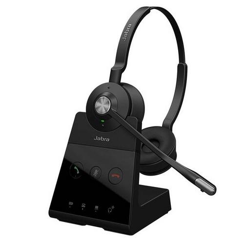 JABRA Engage 65, Stereo, MS, oboustranná sluchátka, černá - AGEMcz