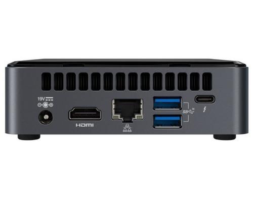 INTEL NUC Frost Canyon/Kit Mini PC 10i5FNKN, i5 (výška 38mm, M.2, Core i5-10210U) (max 4.2GHz, GLAN, HDMI+mDP (USB-C), USB3.1 Gen2, wifi 6 AX201, Bluetooth, bez audio) - AGEMcz