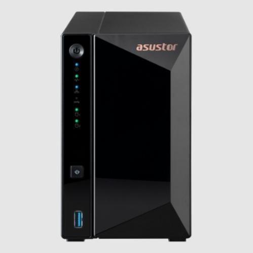 ASUSTOR DRIVESTOR 2 PRO (AS3302T) datové úložiště (pro 2x HDD, quad core CPU 1.4GHz, 2GB DDR4, NAS) - AGEMcz