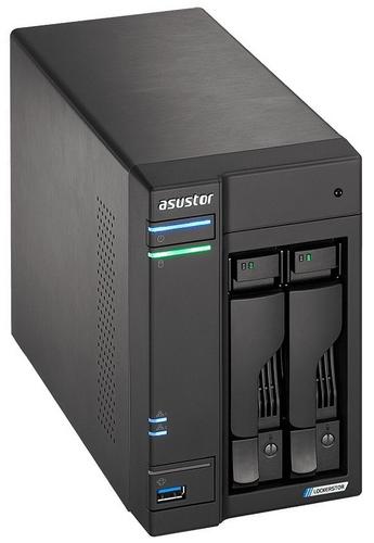 ASUSTOR LOCKERSTOR 2 (AS6602T) datové úložiště (pro 2x HDD, Celeron, 4GB DDR4, NAS) - AGEMcz