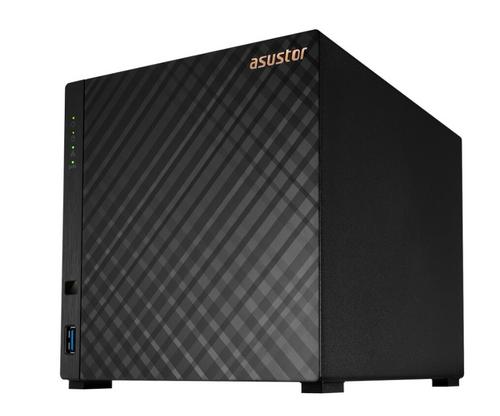 ASUSTOR DRIVESTOR 4 (AS1104T) datové úložiště (pro 4x HDD, quad core CPU 1.4GHz, 1GB DDR4, NAS) - AGEMcz