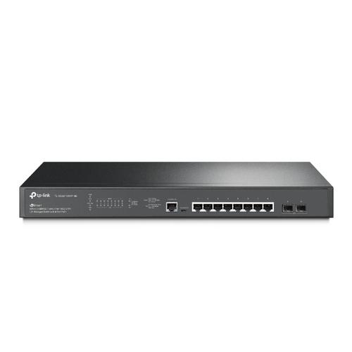 TP-LINK TL-SG3210XHP-M2 Řízený switch JetStream L2+ s 8 porty 2.5GBASE-T podporujícími PoE+ a 2 porty 10GE SFP+ - AGEMcz