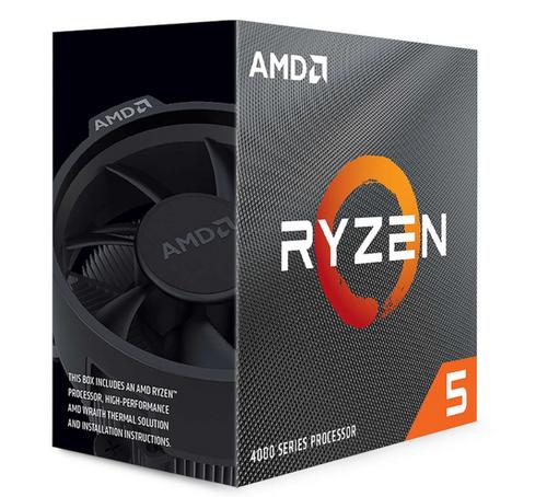 AMD cpu Ryzen 5 4600G AM4 Box (s chladičem, 3.7GHz / 4.2Hz, 8MB cache, 65W, 6x jádro, 12x vlákno), s grafikou, Zen2 CPU - AGEMcz