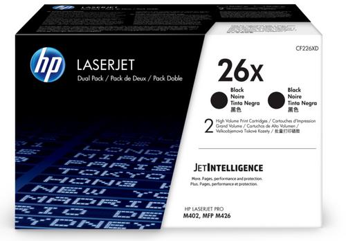 HP CF226X černý toner č.26X velký 9000str. (pro LJ PRO 402, M402, black)