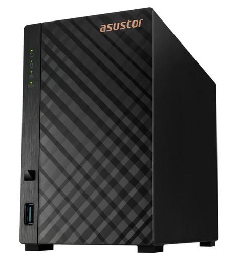 ASUSTOR DRIVESTOR 2 (AS1102T) datové úložiště (pro 2x HDD, quad core CPU 1.4GHz, 1GB DDR4, NAS) - AGEMcz