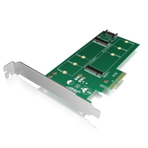 RAIDSONIC IB-PCI209 PCIe rozšiřující karta 2x M.2 SSD pro PC - AGEMcz
