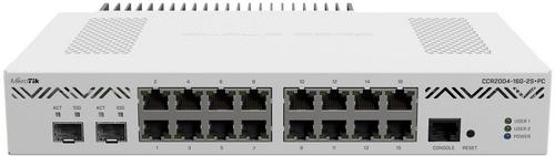 MIKROTIK Cloud Core Router, CCR2004-16G-2S+PC - AGEMcz