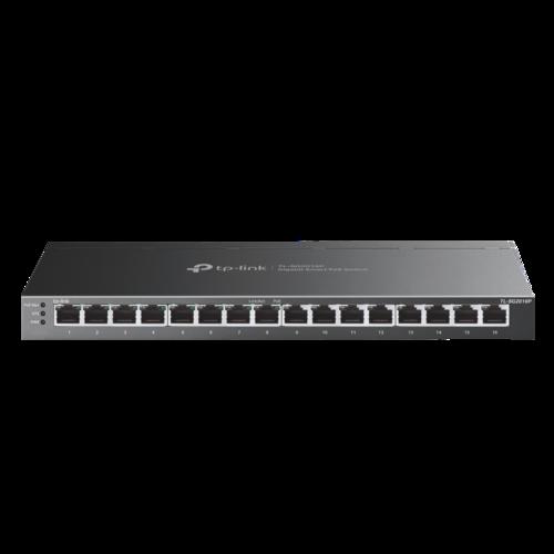 TP-LINK TL-SG2016P 16portový gigabitový inteligentní switch JetStream s 8 porty PoE+ - AGEMcz