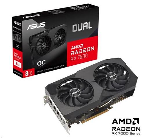 ASUS vga DUAL-RX7600-O8G-V2