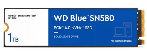 WDC BLUE SN580 NVMe SSD WDS100T3B0E 1TB M.2 2280 TLC
