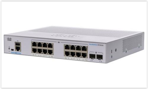 Cisco CBS350-16T-E-2G - REFRESH switch (CBS350-16T-E-2G-EU použitý)