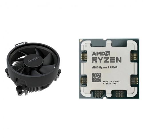 AMD cpu Ryzen 5 7500F AM5 bez grafiky baleno po 1ks, (s chladičem - AGEMcz