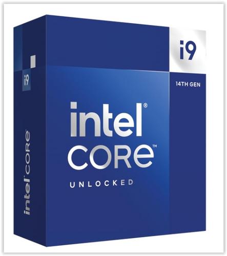INTEL cpu CORE i9-14900K socket1700 Raptor Lake BOX 125W/253W 14.generace (bez chladiče, od 2.4GHz do 6.0GHz, 24x jádro, 48x vlákno, 36MB cache, pro DDR4 do 3200, pro DDR5 do 5600) - AGEMcz