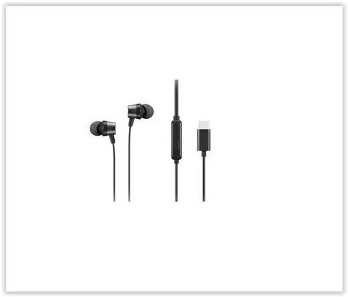 LENOVO sluchátka USB-C, Drát, Černá - AGEMcz