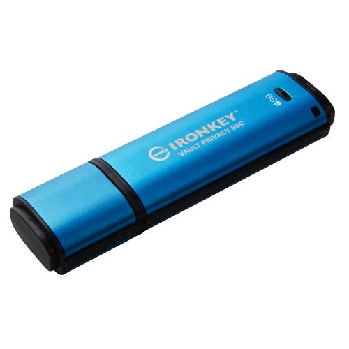 KINGSTON IronKey Vault Privacy 50 8GB USB3.2 Type-C Gen1 flash drive - AGEMcz